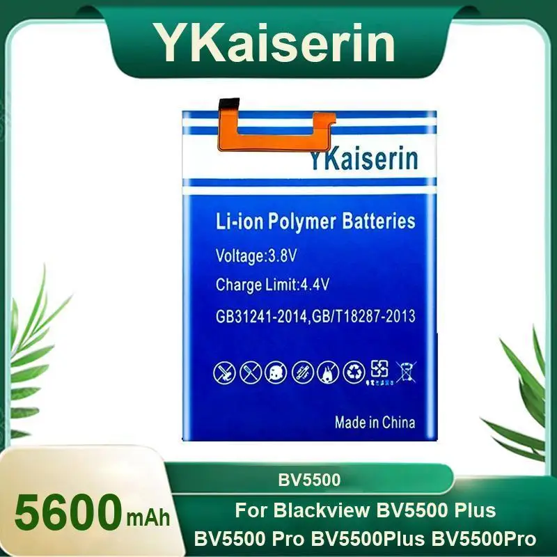 Для Blackview BV5500 Plus Pro Bv5500plus Bv5500pro 5600 мАч Высококачественный аккумулятор для мобильного телефона
Для Blackview BV5500 Plus Pro Bv5500plus Bv5500pro 5600 мАч Высококачественный аккумулятор для мобильного телефона