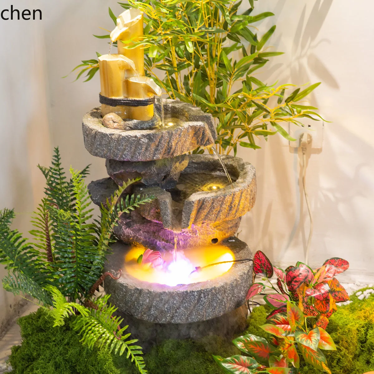 YXY Imitation Stone Fiberglass Indoor Landscape Flowing Water Ornament Circulating Courtyard Tea Room
YXY Imitation Stone Fiberglass Indoor Landscape Flowing Water Ornament Circulating Courtyard Tea Room