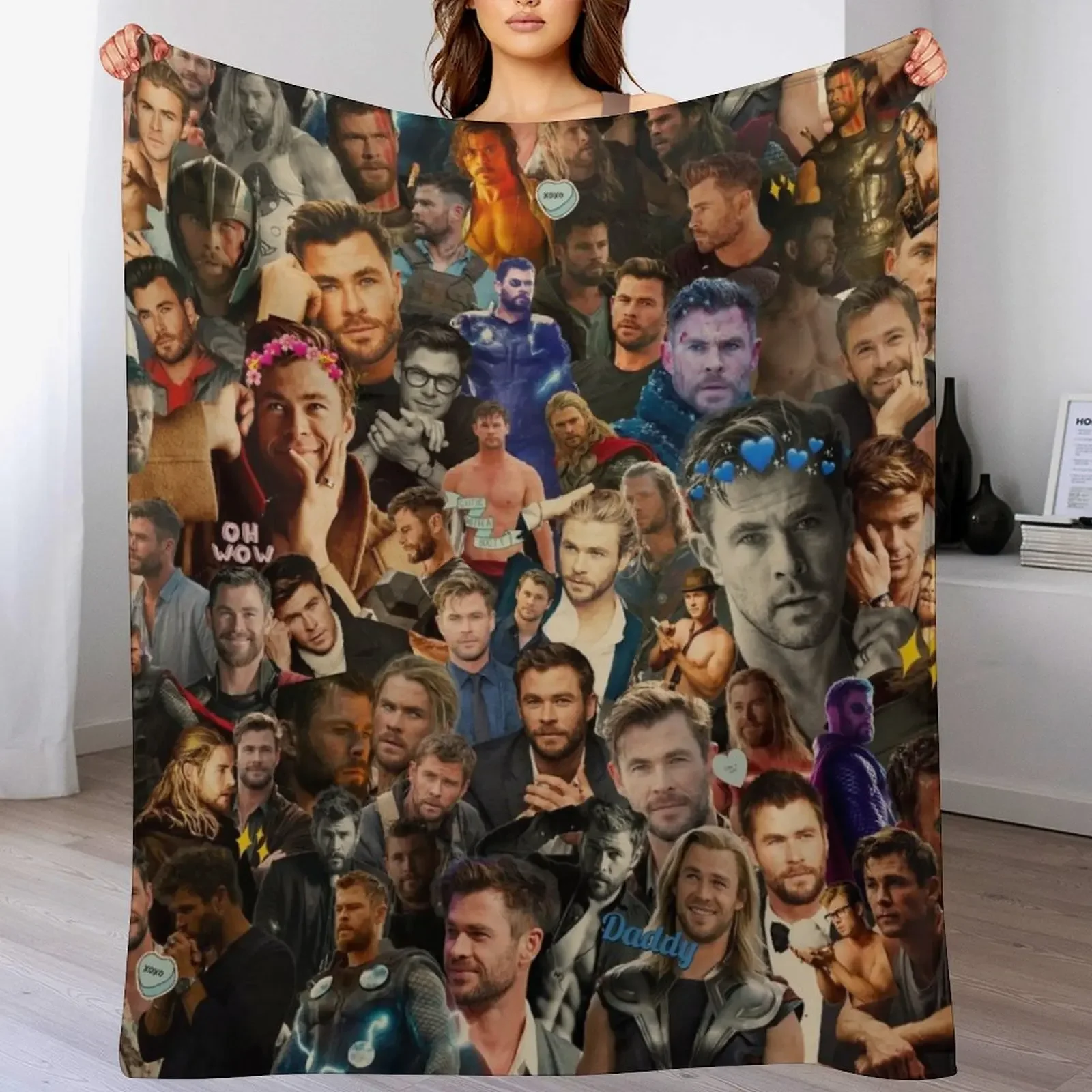 Hemsworth Throw Blanket Anti Shedding Soft Fuzzy Blanket for Home
Hemsworth Throw Blanket Anti Shedding Soft Fuzzy Blanket for Home