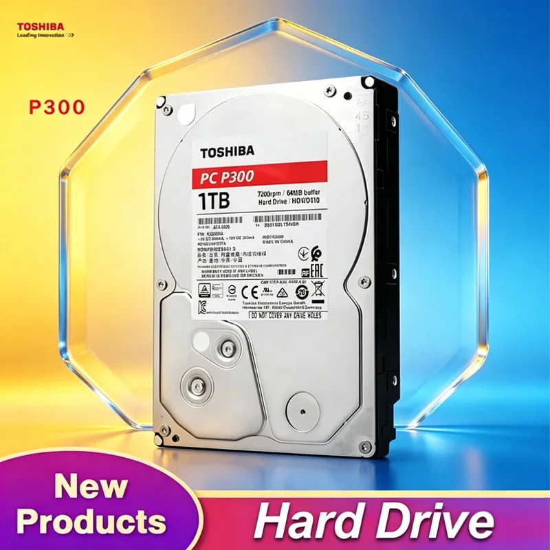 For Toshiba P300 HDWD110 1TB 3.5 Inch Desktop Hard Drive, 7200RPM SATA 3 Internal HDD, Red Disk for PC Desktop Storage
For Toshiba P300 HDWD110 1TB 3.5 Inch Desktop Hard Drive, 7200RPM SATA 3 Internal HDD, Red Disk for PC Desktop Storage