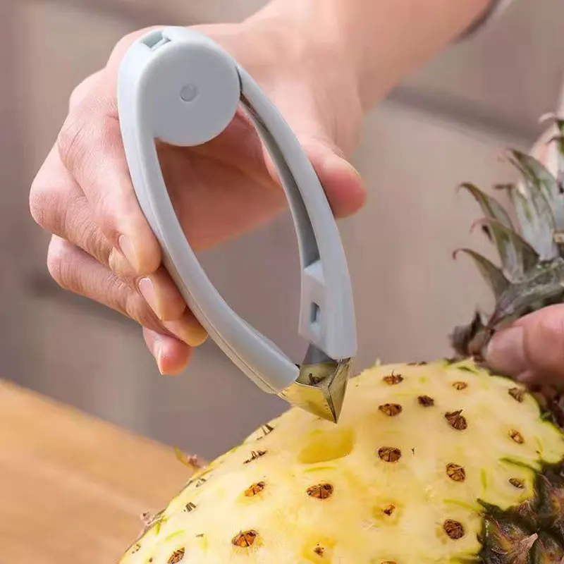Strawberry Pineapple Eye Peeler Fruit and vegetable Practical Seed Remover Clip Fruit Tools Kitchen Steel Gadgets
Strawberry Pineapple Eye Peeler Fruit and vegetable Practical Seed Remover Clip Fruit Tools Kitchen Steel Gadgets