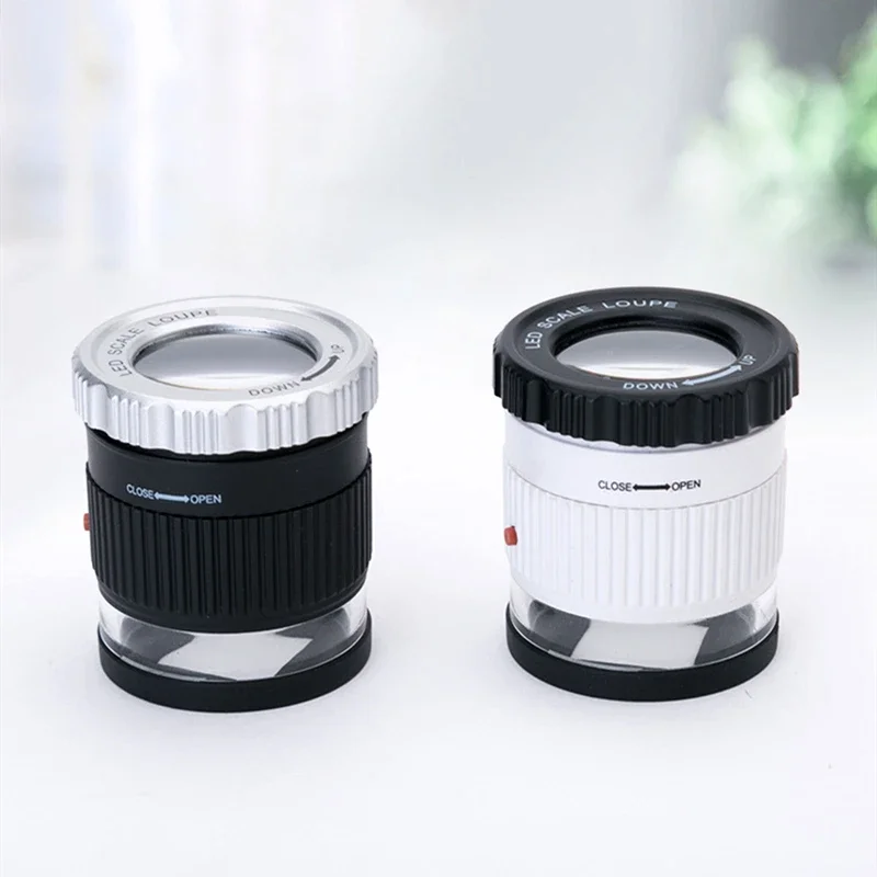 30X LED UV Lighted Cylindrical Jewelry Loupe Scale Measuring Magnifier Textile Printing Stamps Antique Currency
30X LED UV Lighted Cylindrical Jewelry Loupe Scale Measuring Magnifier Textile Printing Stamps Antique Currency