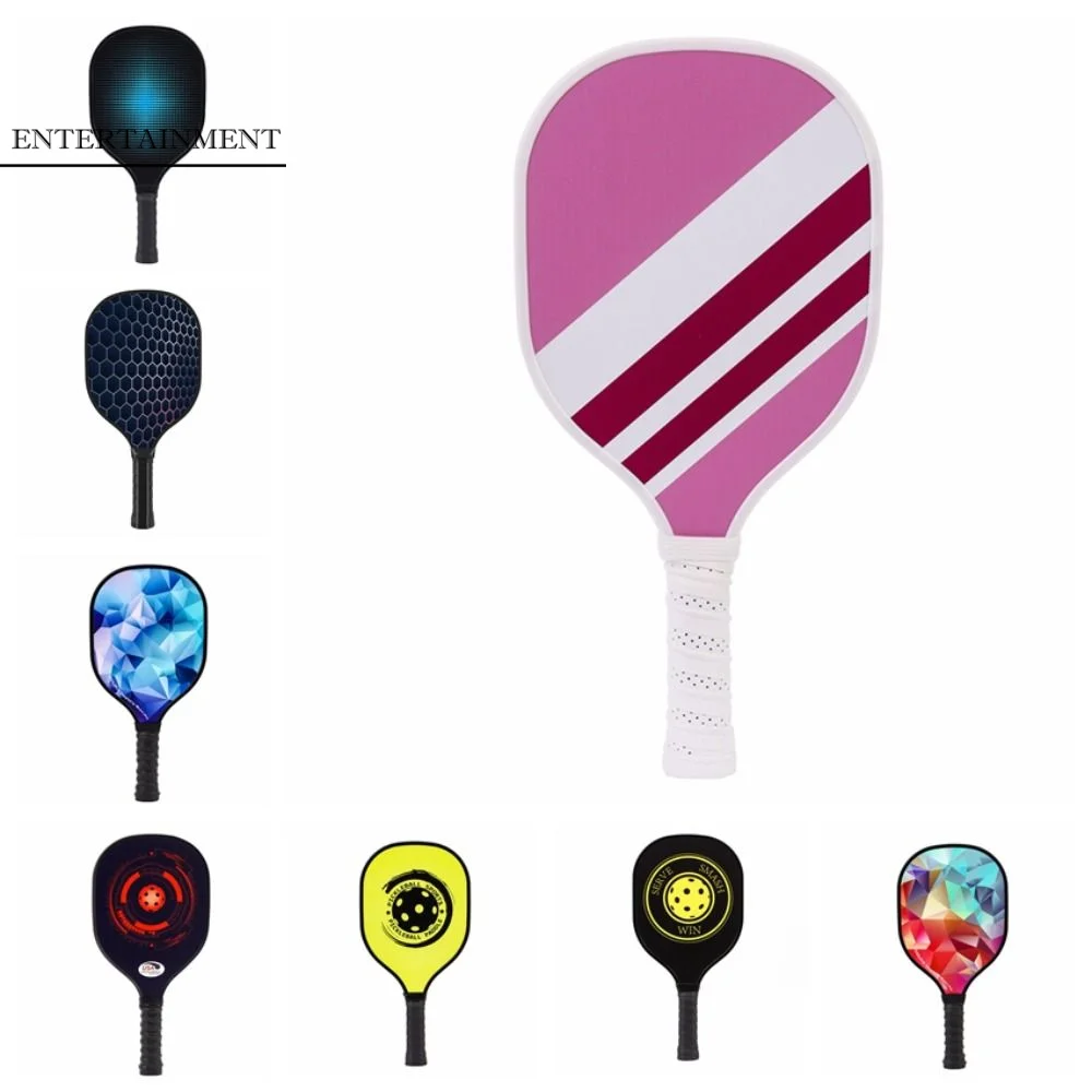 Wooden Pickleball Paddles Ribbed Handle Colorful Pickle Ball Racket Single Racket Beginner Pickleball Training Equipment Child
Wooden Pickleball Paddles Ribbed Handle Colorful Pickle Ball Racket Single Racket Beginner Pickleball Training Equipment Child