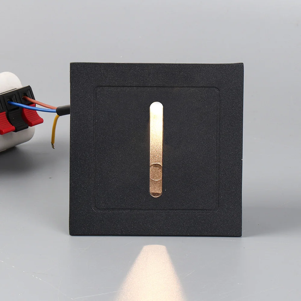 Low Voltage Stepping Light 85-265V Aluminum Alloy Outdoor IP65 3w Light Emitting Diode Wall Stair Light
Low Voltage Stepping Light 85-265V Aluminum Alloy Outdoor IP65 3w Light Emitting Diode Wall Stair Light