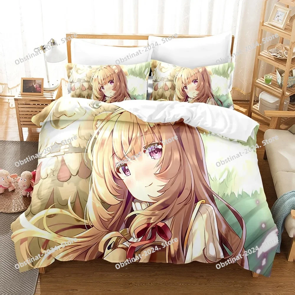 3D Cartoons The Rising Of The Shield Hero Bedding Set Printed Duvet Cover Sheet Pillowcase Soft Quilt Cover Full Queen King Size
3D Cartoons The Rising Of The Shield Hero Bedding Set Printed Duvet Cover Sheet Pillowcase Soft Quilt Cover Full Queen King Size