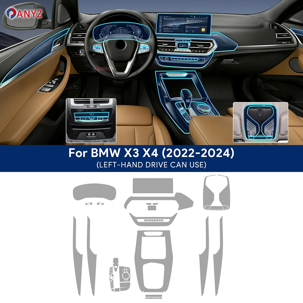 Для BMW X3 X4 G01 G02 2022 2023 2024 ТПУ автомобильная навигационная пленка для экрана коробки передач защитная наклейка против царапин аксессуары для интерьера
Для BMW X3 X4 G01 G02 2022 2023 2024 ТПУ автомобильная навигационная пленка для экрана коробки передач защитная наклейка против царапин аксессуары для интерьера