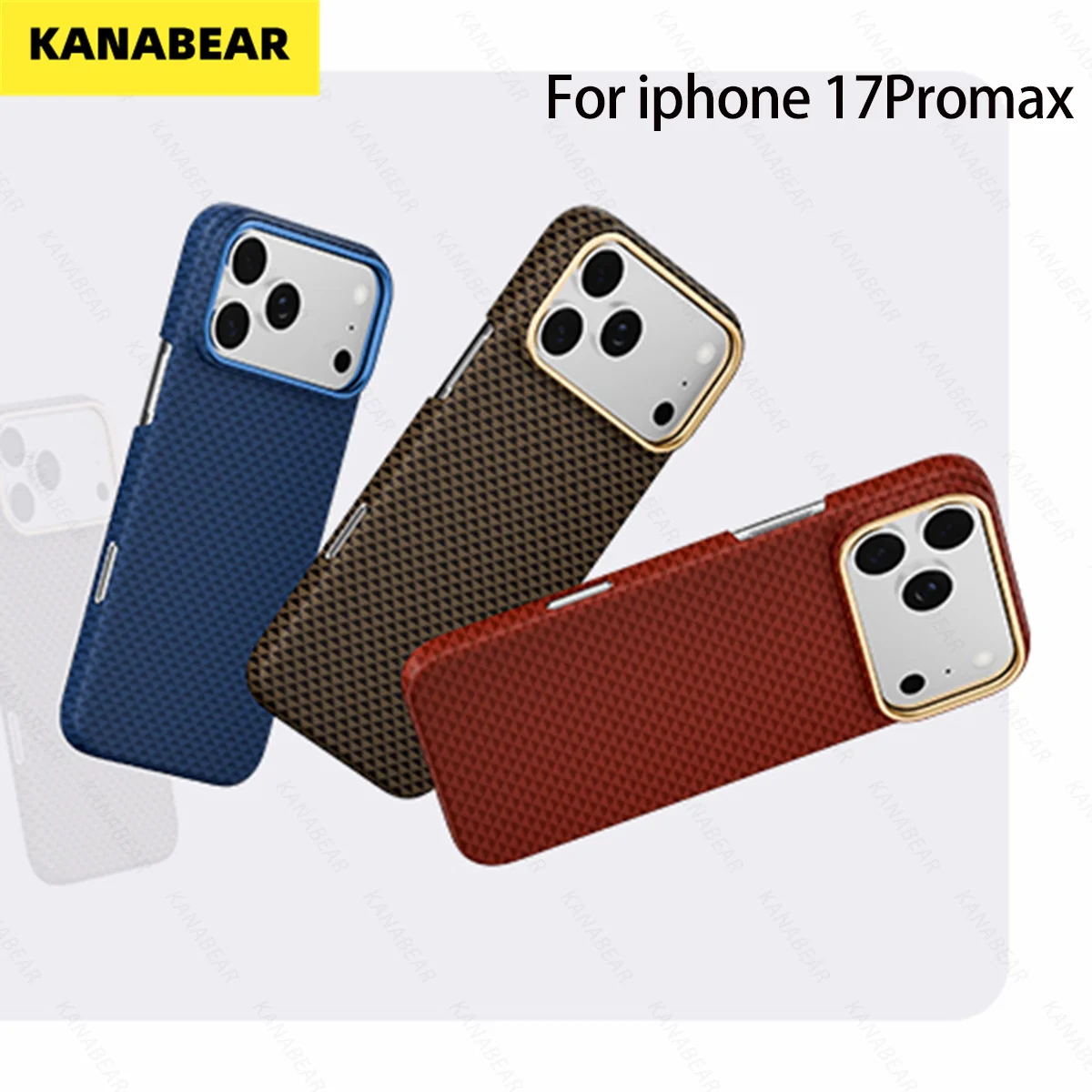 For Iphone 17 Pro Max/17 Pro/17Air/17 Magnetic Phone Case Magsafe Charging 600d Kevlar Carbon Fiber Textured Thin Orange Cover
For Iphone 17 Pro Max/17 Pro/17Air/17 Magnetic Phone Case Magsafe Charging 600d Kevlar Carbon Fiber Textured Thin Orange Cover