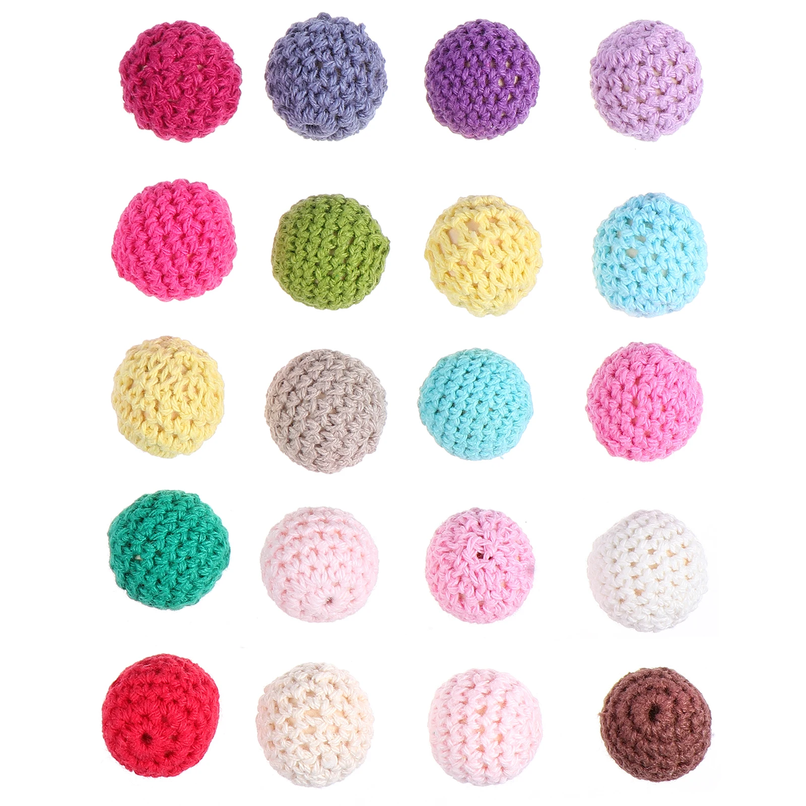 20 Pcs Christmas Ball Pendant 20mm Knitted Ornaments Random Colors Decorative Balls for Home Party Office Holiday
20 Pcs Christmas Ball Pendant 20mm Knitted Ornaments Random Colors Decorative Balls for Home Party Office Holiday