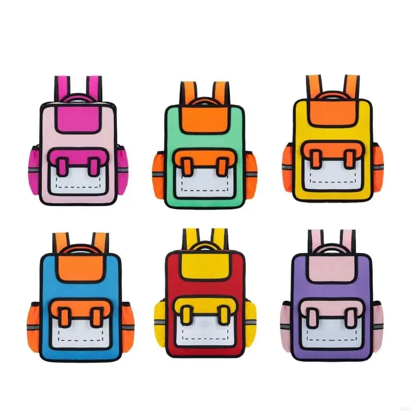 X90D Fun Daypack with 3D Anime Paper Designs School Bag Casual Book Bags Backpack for School Trips and Daily Adventures
X90D Fun Daypack with 3D Anime Paper Designs School Bag Casual Book Bags Backpack for School Trips and Daily Adventures