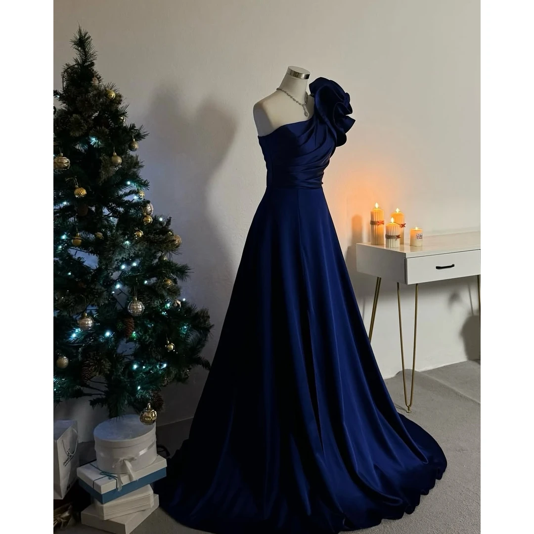 Aura Satin Long Evening Dresses for Weddings Pink Dress Elegant Luxury Designer Evening Clothes Custom Made A Word 3D Flowers
Aura Satin Long Evening Dresses for Weddings Pink Dress Elegant Luxury Designer Evening Clothes Custom Made A Word 3D Flowers