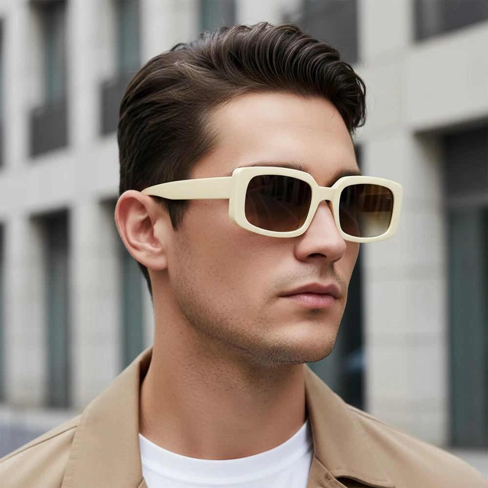 New Fashionable Men's Sunglasses Rectangular Thick Gradient Sun Glasses Women's Outdoor Travel Summer Style Gift Glasses UV400
New Fashionable Men's Sunglasses Rectangular Thick Gradient Sun Glasses Women's Outdoor Travel Summer Style Gift Glasses UV400