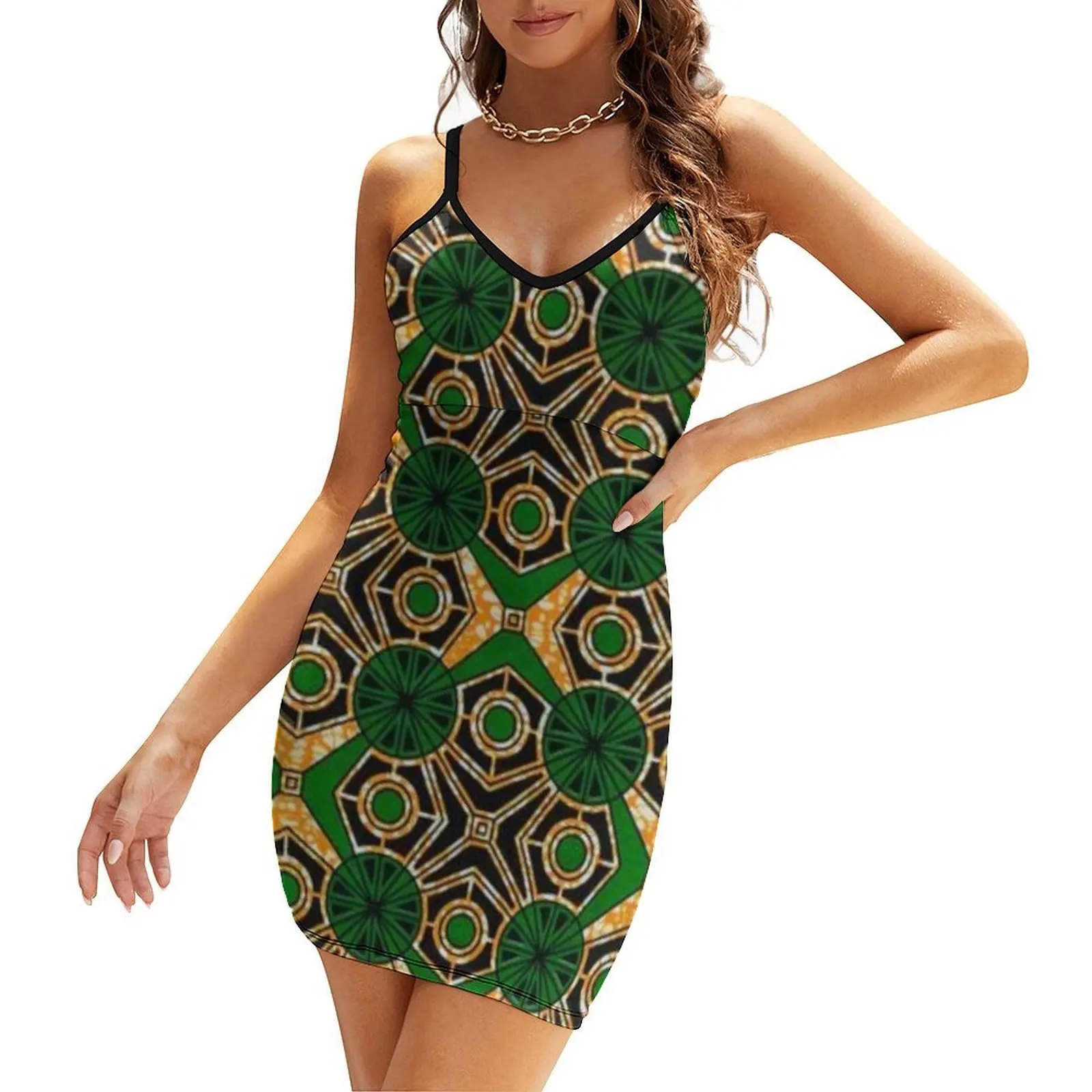 Beautiful African Pattern Sling Dress evening dress women dresses women summer 2025 women clothes dresses for official occasions 
Beautiful African Pattern Sling Dress evening dress women dresses women summer 2025 women clothes dresses for official occasions