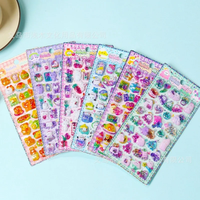 60pcs Japanese Korean Style Cartoon Animal 3D Relief Stickers For Students Stationery Decoration DIY Phone Case Material Sticker
60pcs Japanese Korean Style Cartoon Animal 3D Relief Stickers For Students Stationery Decoration DIY Phone Case Material Sticker
