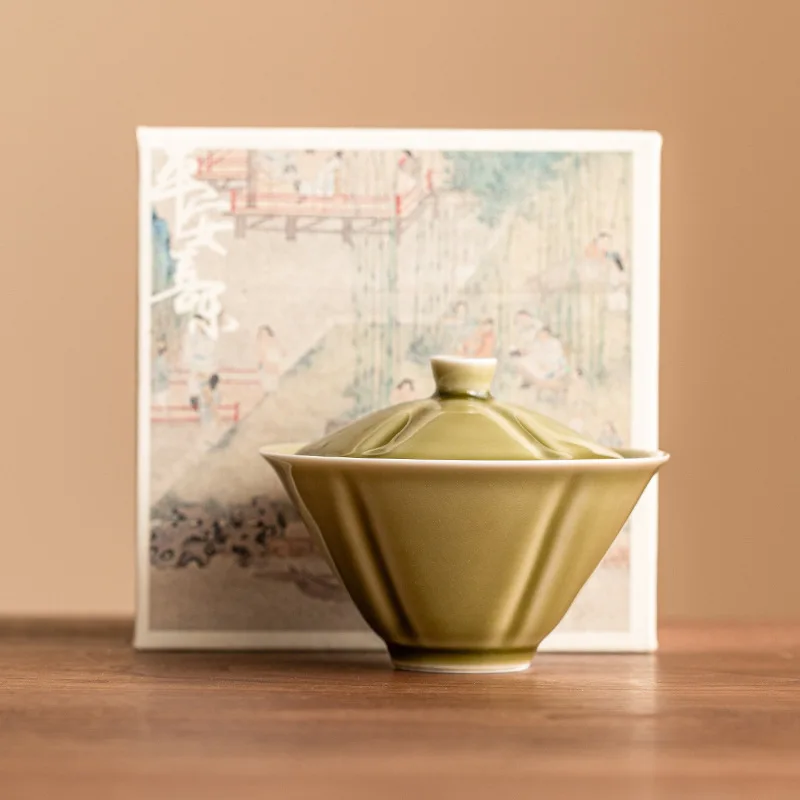 Двухуровневая чаша Yaozhou печь Douli, стандартная Высококачественная Личная чаша для чая с крышкой, одинарный инфузор для чая с защитой от ожогов
Двухуровневая чаша Yaozhou печь Douli, стандартная Высококачественная Личная чаша для чая с крышкой, одинарный инфузор для чая с защитой от ожогов