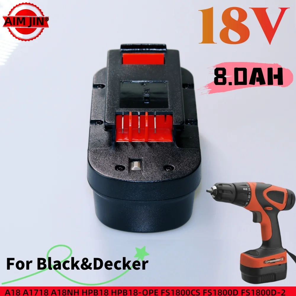 HPB18 18 В 8000 мАч аккумуляторная батарея для инструментов Black Decker Hpb18 Fs180 A1718 A18NH BD18PSK EPC18 HP188F2B KC1800Sk Fs1800CS
HPB18 18 В 8000 мАч аккумуляторная батарея для инструментов Black Decker Hpb18 Fs180 A1718 A18NH BD18PSK EPC18 HP188F2B KC1800Sk Fs1800CS