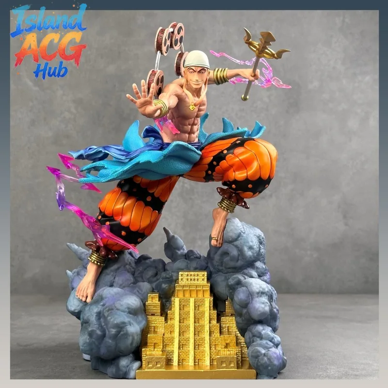 JT One Piece Enel GK Statue Full Painted Anime Figure Model Collectible Desktop Ornament Home Decoration Gift for Anime Fans
JT One Piece Enel GK Statue Full Painted Anime Figure Model Collectible Desktop Ornament Home Decoration Gift for Anime Fans