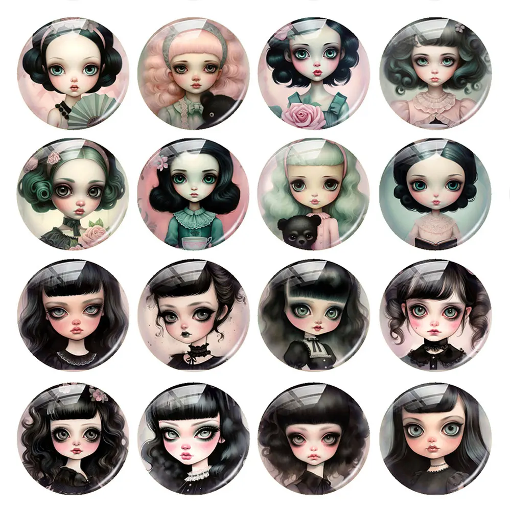 Handmade Gothic Cool Girl Flower Photo Glass Cabochon Flatback Demo Flat Back Cameo For Diy Jewelry Making Supplies Accessories
Handmade Gothic Cool Girl Flower Photo Glass Cabochon Flatback Demo Flat Back Cameo For Diy Jewelry Making Supplies Accessories