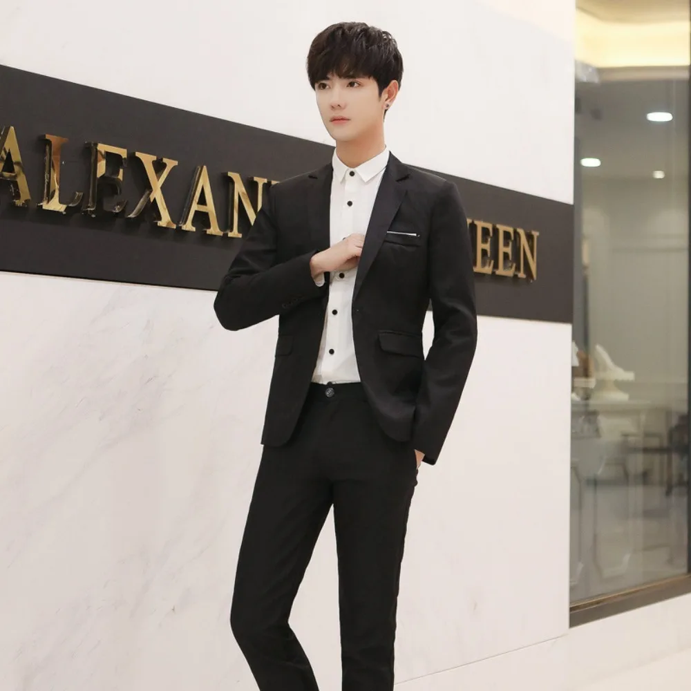 2025 Men's Business - Casual Two - Piece Suit Set for Grooms and Groomsmen - Blazer & Trousers
2025 Men's Business - Casual Two - Piece Suit Set for Grooms and Groomsmen - Blazer & Trousers