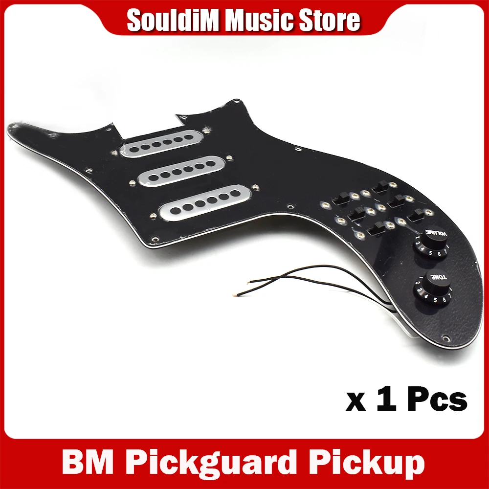 1 шт. SSS Single Coil 3-слойный предварительно проводной звукосниматель для электрогитары для BM Guitar, черный
1 шт. SSS Single Coil 3-слойный предварительно проводной звукосниматель для электрогитары для BM Guitar, черный