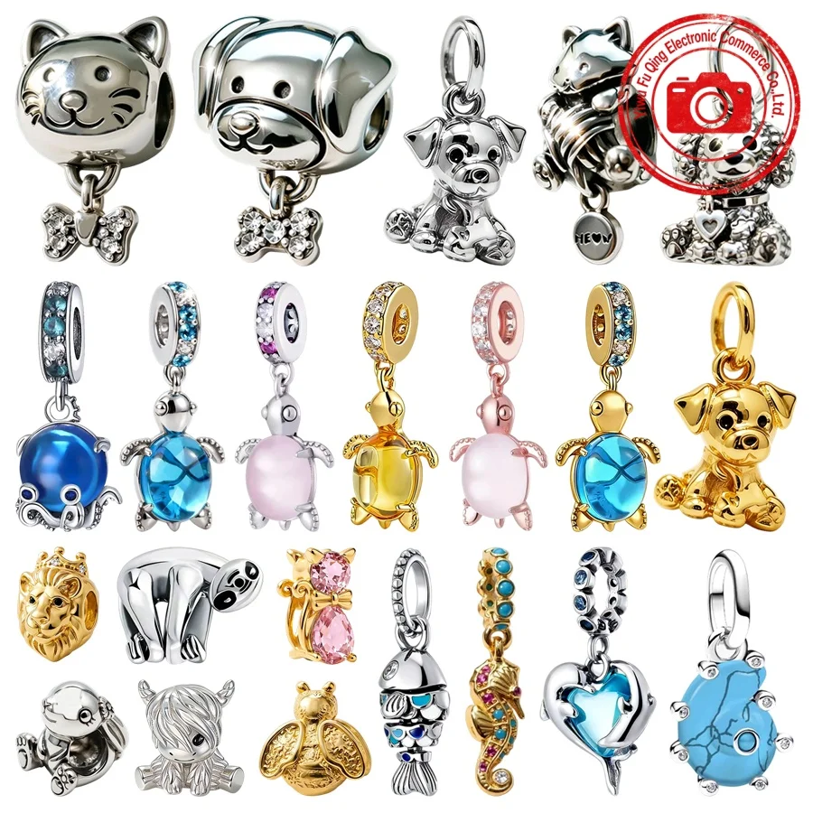 New Animal Charms DIY Women Jewelry Gifts Pet Dog & Cat Golden Sea Turtle Starfish Butterfly Beads Fit Original Snake Bracelets
New Animal Charms DIY Women Jewelry Gifts Pet Dog & Cat Golden Sea Turtle Starfish Butterfly Beads Fit Original Snake Bracelets
