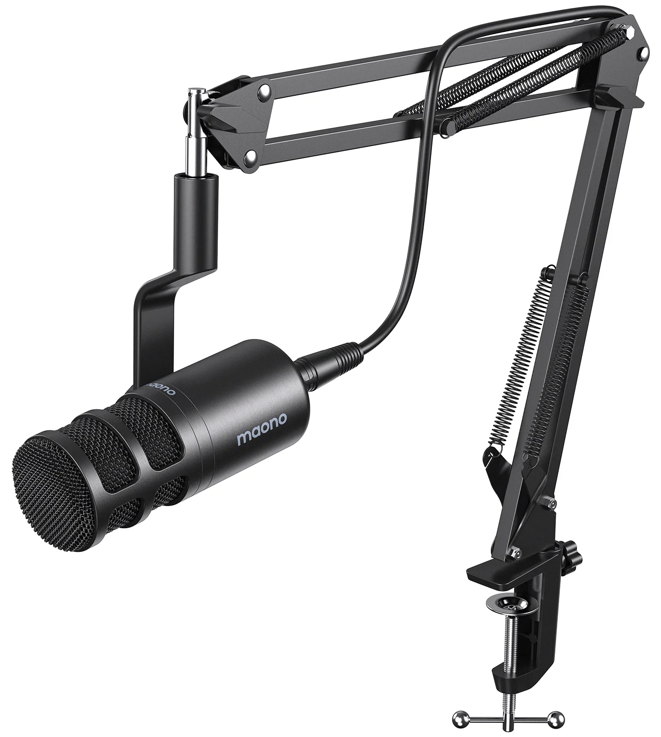 Maono PD100S Professional XLR Dynamic Microphone With Arm Stand Podcasting Broadcasting Interview Recording
Maono PD100S Professional XLR Dynamic Microphone With Arm Stand Podcasting Broadcasting Interview Recording