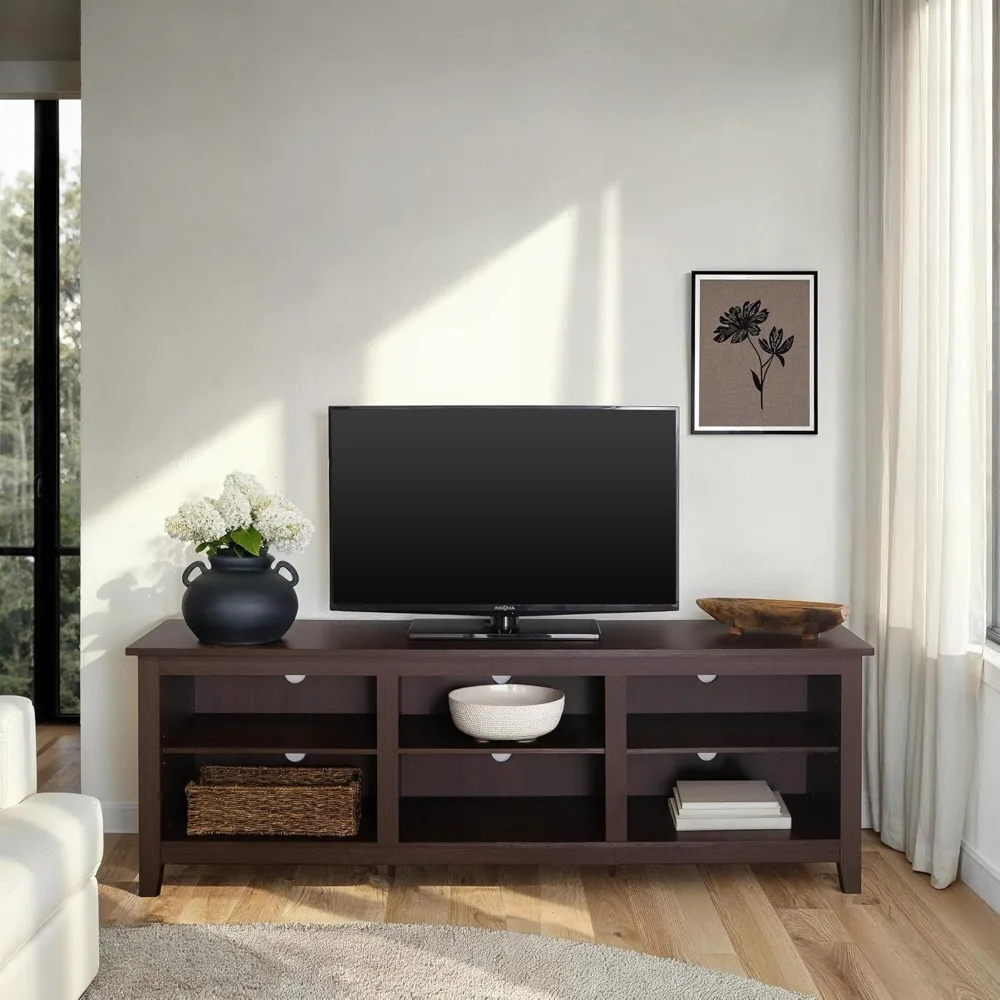 Wren Classic 6 Cubby TV Stand for TVs up to 80 Inches, 70 Inch, Espresso, Customized
Wren Classic 6 Cubby TV Stand for TVs up to 80 Inches, 70 Inch, Espresso, Customized
