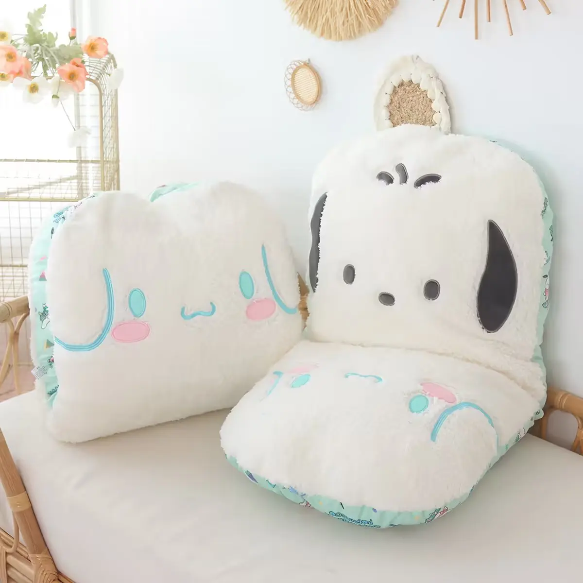 Sanrio Big Size Pochacco Cinnamoroll Throw Pillow Back Cushion Multi-functional Seat Cushion Soft Cuddly Stuffed Anime Plush Toy
Sanrio Big Size Pochacco Cinnamoroll Throw Pillow Back Cushion Multi-functional Seat Cushion Soft Cuddly Stuffed Anime Plush Toy