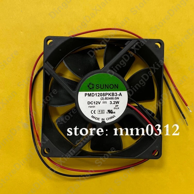 D+ For SUNON PMD1208PKB3-A 1PCS DC12V 3.2W 8CM 2-Wire Silent Cooling Fan 8020
D+ For SUNON PMD1208PKB3-A 1PCS DC12V 3.2W 8CM 2-Wire Silent Cooling Fan 8020