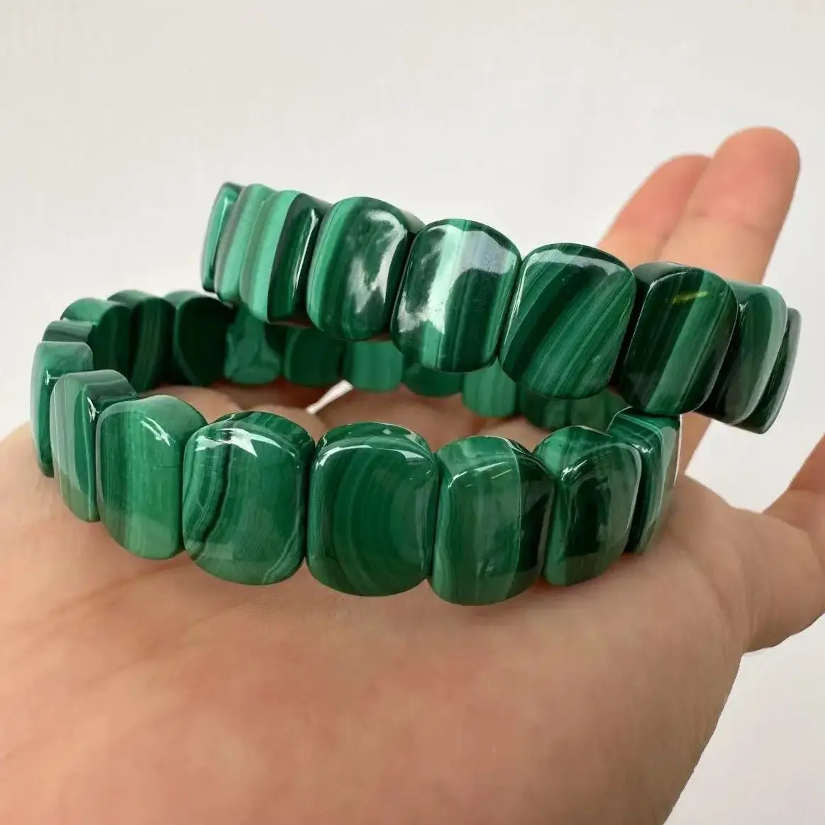Natural Green Malachite Beads Bracelet Genuine A++ Bangle Men Women Gift Fashion Accessories Elegant Stylish Green Gemstone
Natural Green Malachite Beads Bracelet Genuine A++ Bangle Men Women Gift Fashion Accessories Elegant Stylish Green Gemstone