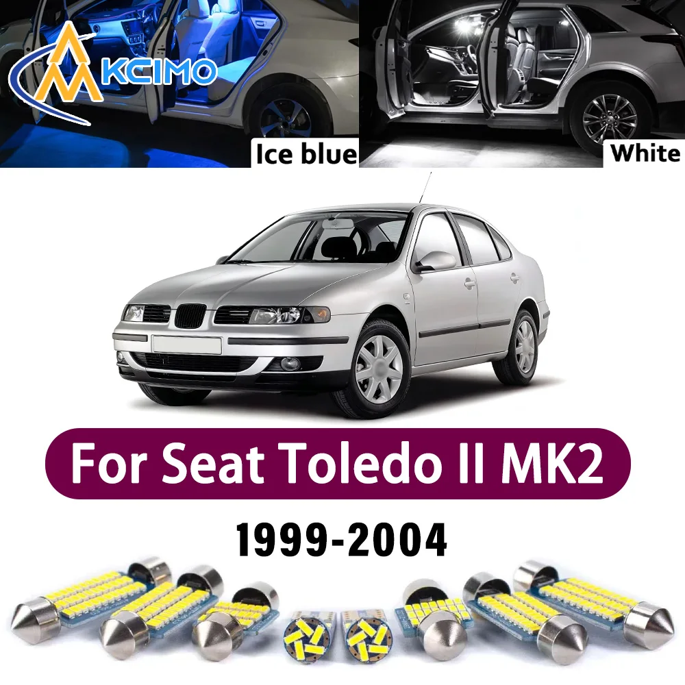 High Lumen CANBUS Error Free LED Interior Light Kit For Seat Toledo II MK2 1M 1M2 1999-2004 Trunk Reading Dome Lamp Bulbs Set
High Lumen CANBUS Error Free LED Interior Light Kit For Seat Toledo II MK2 1M 1M2 1999-2004 Trunk Reading Dome Lamp Bulbs Set