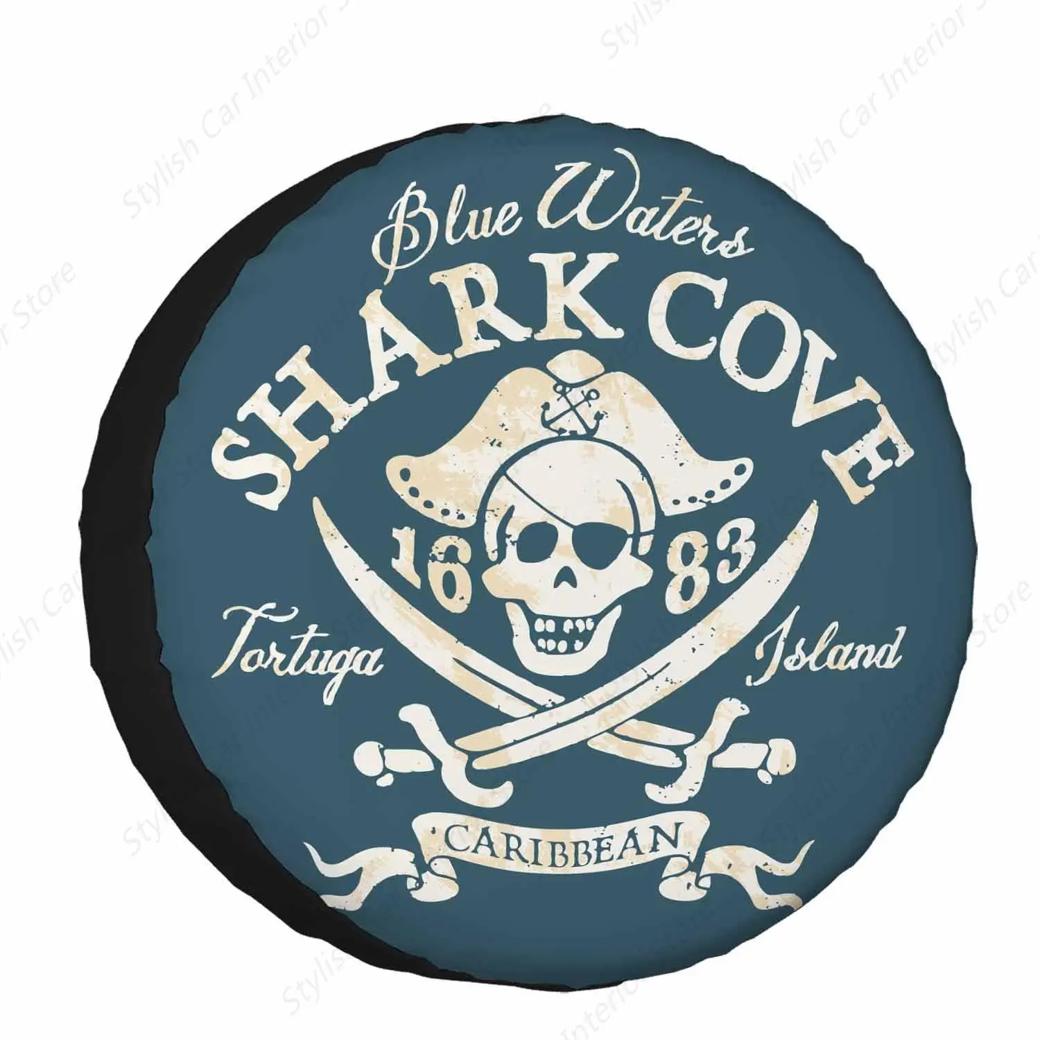 Чехол для запасного колеса Jolly Roger Pirates для прицепа RV Sharkcove Caeibbean, защитные чехлы для колес, устойчивый к атмосферным воздействиям, полиэстеровый чехол для шин
Чехол для запасного колеса Jolly Roger Pirates для прицепа RV Sharkcove Caeibbean, защитные чехлы для колес, устойчивый к атмосферным воздействиям, полиэстеровый чехол для шин