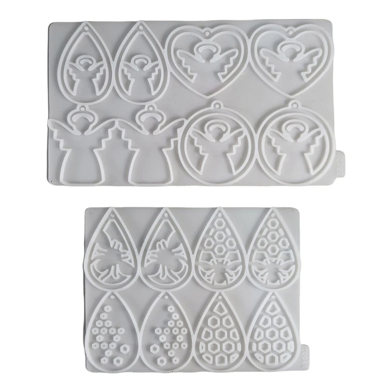 Silicone Pendant Molds Drop Earrings Moulds Jewelry Charm Molds Silicone Texture
Silicone Pendant Molds Drop Earrings Moulds Jewelry Charm Molds Silicone Texture