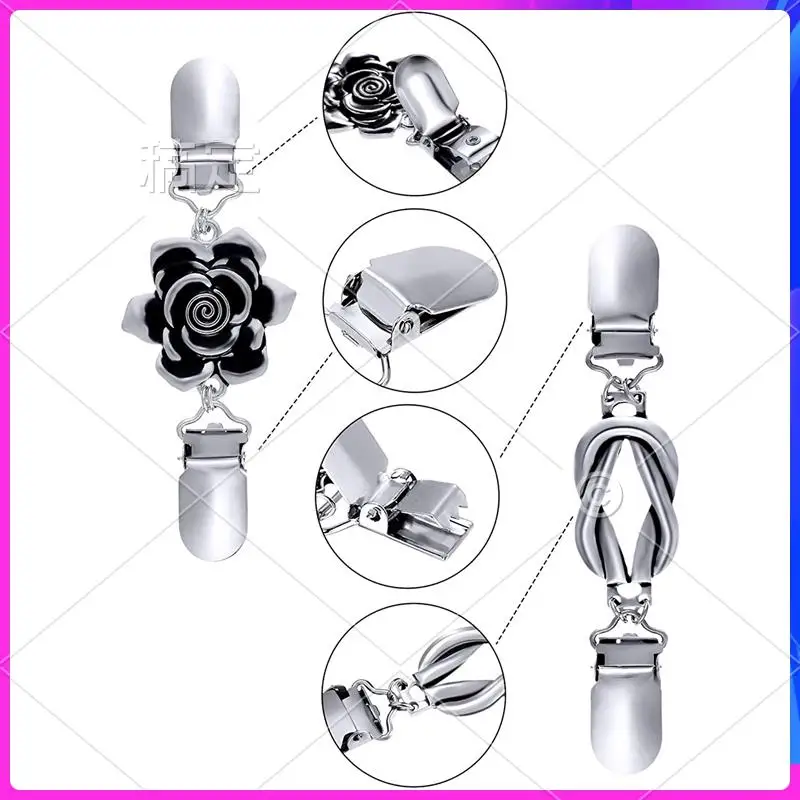 AOAO-8 Pieces Vintage Sweater Shawl Clips Retro Cardigan Collar Clips Dress Shirt Brooch Clips For Women Girls Wearing
AOAO-8 Pieces Vintage Sweater Shawl Clips Retro Cardigan Collar Clips Dress Shirt Brooch Clips For Women Girls Wearing