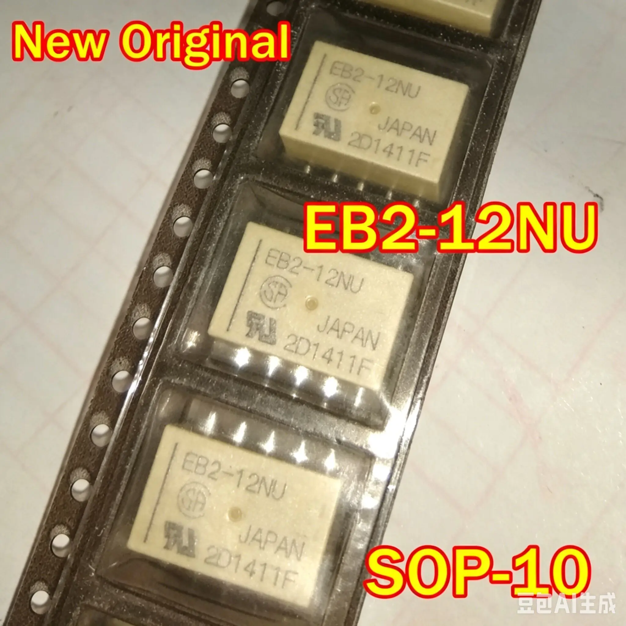 1Pcs to 50Pcs New Original Eb2-12Nu Sop-10 Signal Relay
1Pcs to 50Pcs New Original Eb2-12Nu Sop-10 Signal Relay