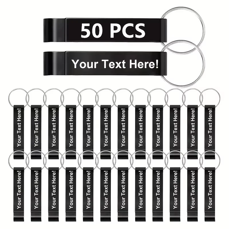 【Wholesale】50pcs Personalized Bottle Opener Key Chain Custom Wedding Favors Brewery Hotel Restaurant Bar Logo
【Wholesale】50pcs Personalized Bottle Opener Key Chain Custom Wedding Favors Brewery Hotel Restaurant Bar Logo