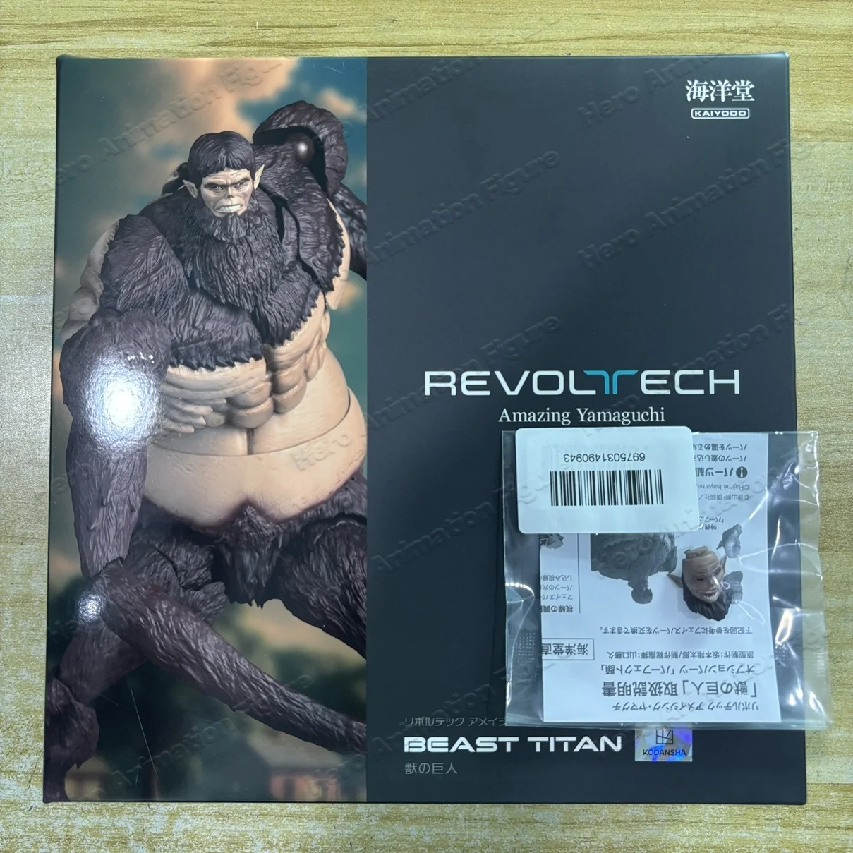 In Stock KAIYODO Amazing Yamaguchi Revoltech Attack on Titan Beast Titan Action Figure Toy Model Gift
In Stock KAIYODO Amazing Yamaguchi Revoltech Attack on Titan Beast Titan Action Figure Toy Model Gift