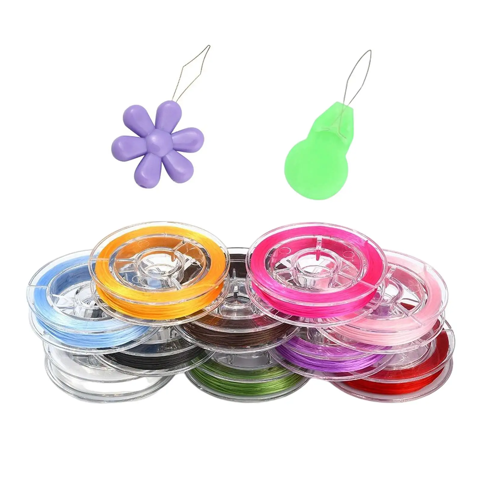 10Pcs Beading Cord Strong Crystal Elastic String for Jewelry Making Supplies
10Pcs Beading Cord Strong Crystal Elastic String for Jewelry Making Supplies