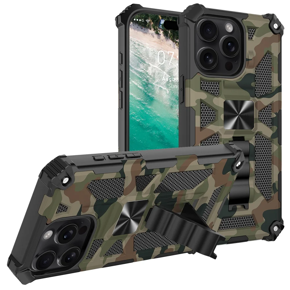 Новый iPhone 11, 12, 13, 14, 15, 16, PLUS, подходит для 17 Pro MAX 17Air, смешанная броня, камуфляж, встроенный кронштейн, защитный чехол
Новый iPhone 11, 12, 13, 14, 15, 16, PLUS, подходит для 17 Pro MAX 17Air, смешанная броня, камуфляж, встроенный кронштейн, защитный чехол