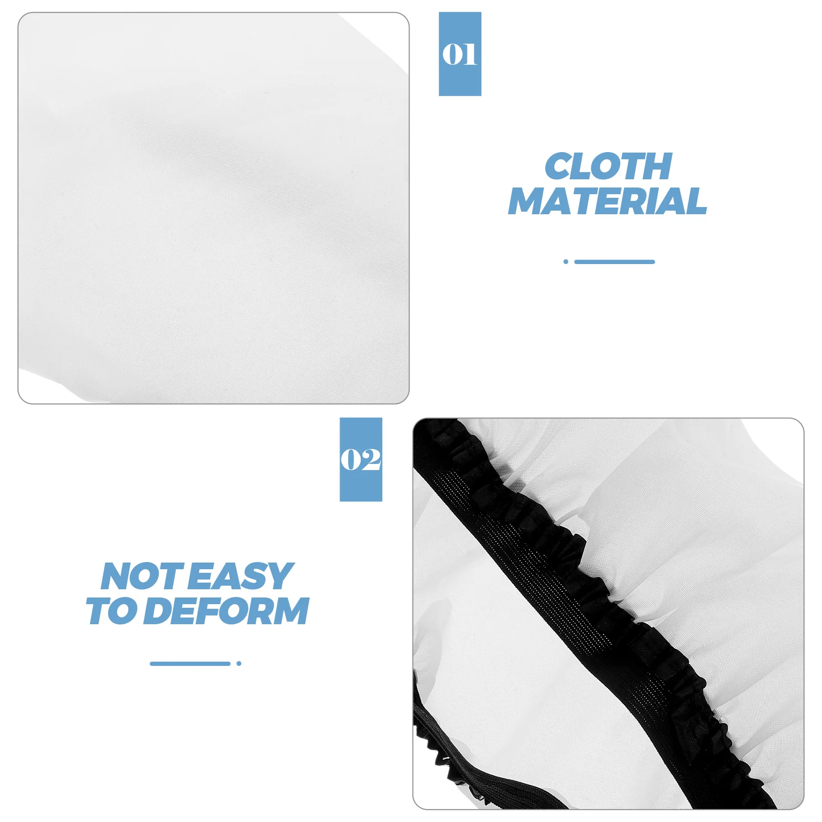 4Pcs Photography Lamp Shade Covers Soft Cloth Diffuser Round Reflector Covers for Flash Video Strobe Lighting
4Pcs Photography Lamp Shade Covers Soft Cloth Diffuser Round Reflector Covers for Flash Video Strobe Lighting