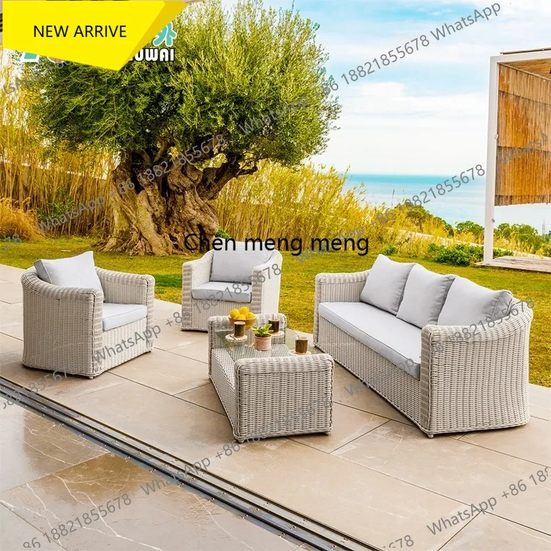 G153 Outdoor rattan sofa courtyard hotel balcony garden model room open-air leisure coffee table outdoor
G153 Outdoor rattan sofa courtyard hotel balcony garden model room open-air leisure coffee table outdoor