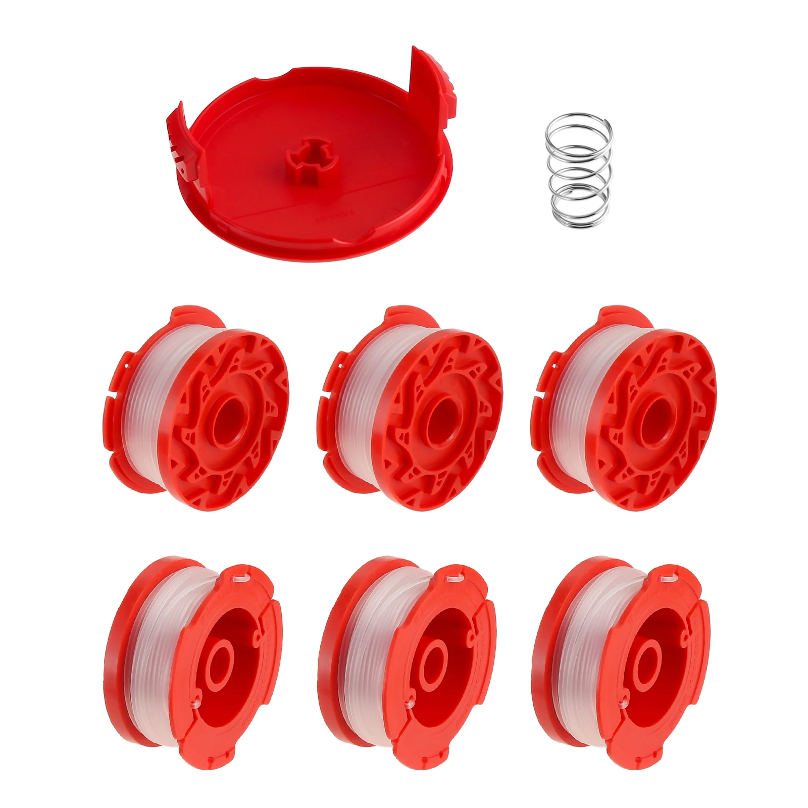 Trimmer Line Spool & Spool Cap Cover and Spring Lawn Mower Replacement Kits for Craftsman Series CMCST900 CMESTE920 CMESTE920
Trimmer Line Spool & Spool Cap Cover and Spring Lawn Mower Replacement Kits for Craftsman Series CMCST900 CMESTE920 CMESTE920