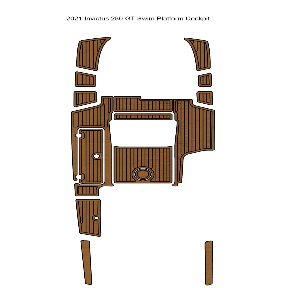 2021 Invictus 280 GT Swim Platform Cockpit Pad Boat EVA Teak Deck Floor Mat SeaDek MarineMat Gatorstep Style Self Adhesive
2021 Invictus 280 GT Swim Platform Cockpit Pad Boat EVA Teak Deck Floor Mat SeaDek MarineMat Gatorstep Style Self Adhesive