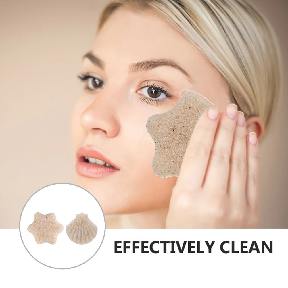 2Pcs Sponge Face Cleaning Pad Gently Exfoliates Impurities Daily Cleansing Facial Pore Makeup Remover Sensitive Skin
2Pcs Sponge Face Cleaning Pad Gently Exfoliates Impurities Daily Cleansing Facial Pore Makeup Remover Sensitive Skin