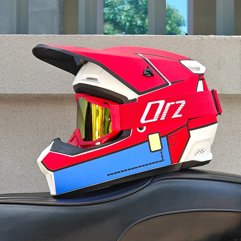 Orz Off-Road Helmet Unisex Rally Helmet Mountain Bike Riding and Downhill Helmet DOT certification casco de moto
Orz Off-Road Helmet Unisex Rally Helmet Mountain Bike Riding and Downhill Helmet DOT certification casco de moto