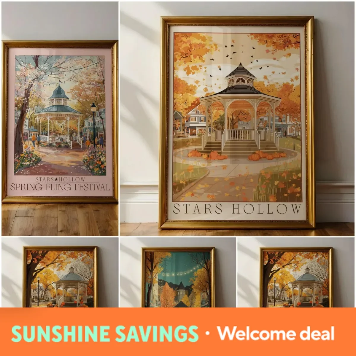 Vintage Autumn Festival Art Print Stars Hollow Poster Wall Decoration Cute Window Shop Home Decor Room Decoration Fall Mural
Vintage Autumn Festival Art Print Stars Hollow Poster Wall Decoration Cute Window Shop Home Decor Room Decoration Fall Mural