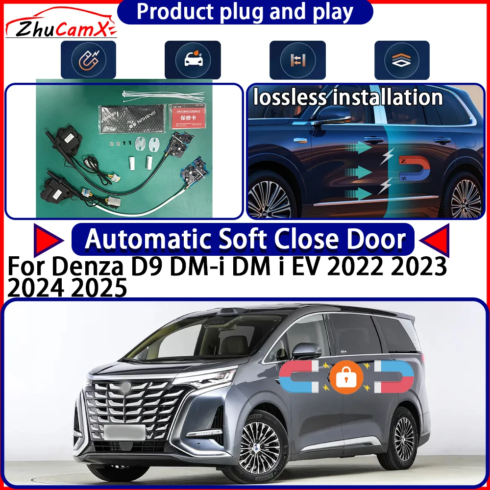 Электрический привод дверного замка OEM для Denza D9 DM-i DM i EV 2022 2023 2024 2025 Комплект мягких закрывающих дверей Система защелки с электроприводом и автоматическим вытяжкой
Электрический привод дверного замка OEM для Denza D9 DM-i DM i EV 2022 2023 2024 2025 Комплект мягких закрывающих дверей Система защелки с электроприводом и автоматическим вытяжкой
