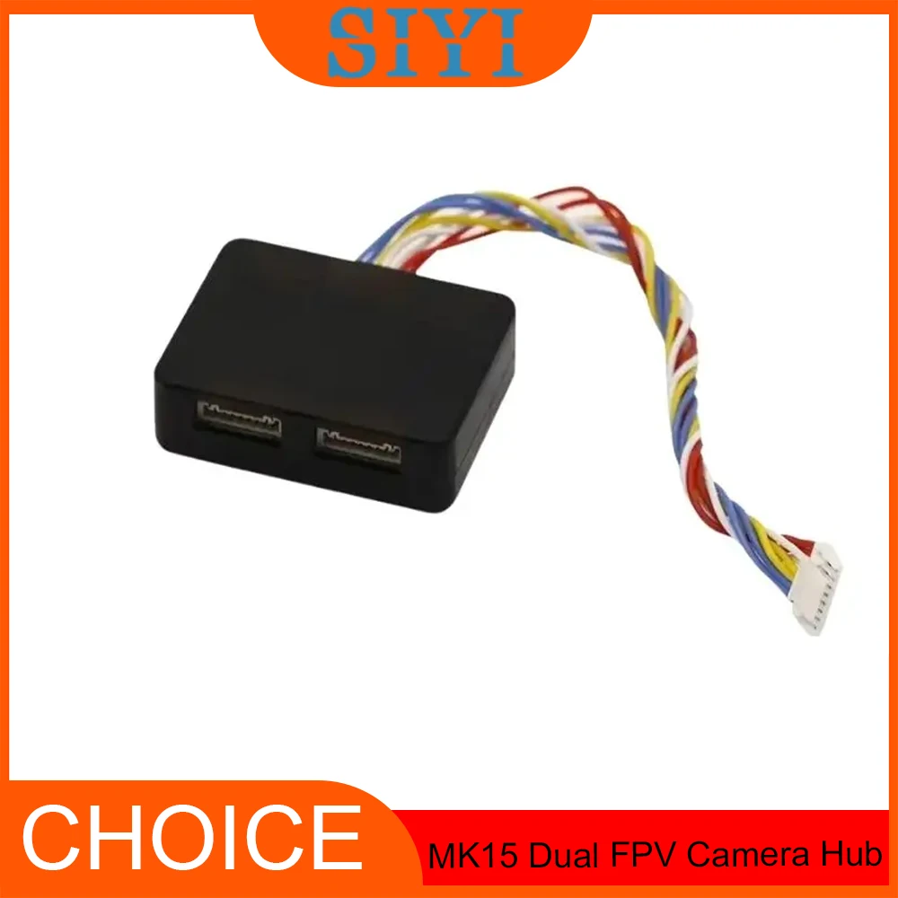 SIYI MK15 Dual Camera Hub - Compatible with MK15/HM30/MK32 Air Unit, FPV Drone Video Switch, Low-Latency
SIYI MK15 Dual Camera Hub - Compatible with MK15/HM30/MK32 Air Unit, FPV Drone Video Switch, Low-Latency