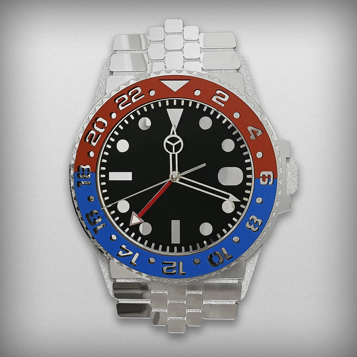 Luxury Wall Clock with a Wristwatch Appearance For Office Bedroom Modern Design Home Decor Wall Watch Large Analog Silent Clock
Luxury Wall Clock with a Wristwatch Appearance For Office Bedroom Modern Design Home Decor Wall Watch Large Analog Silent Clock