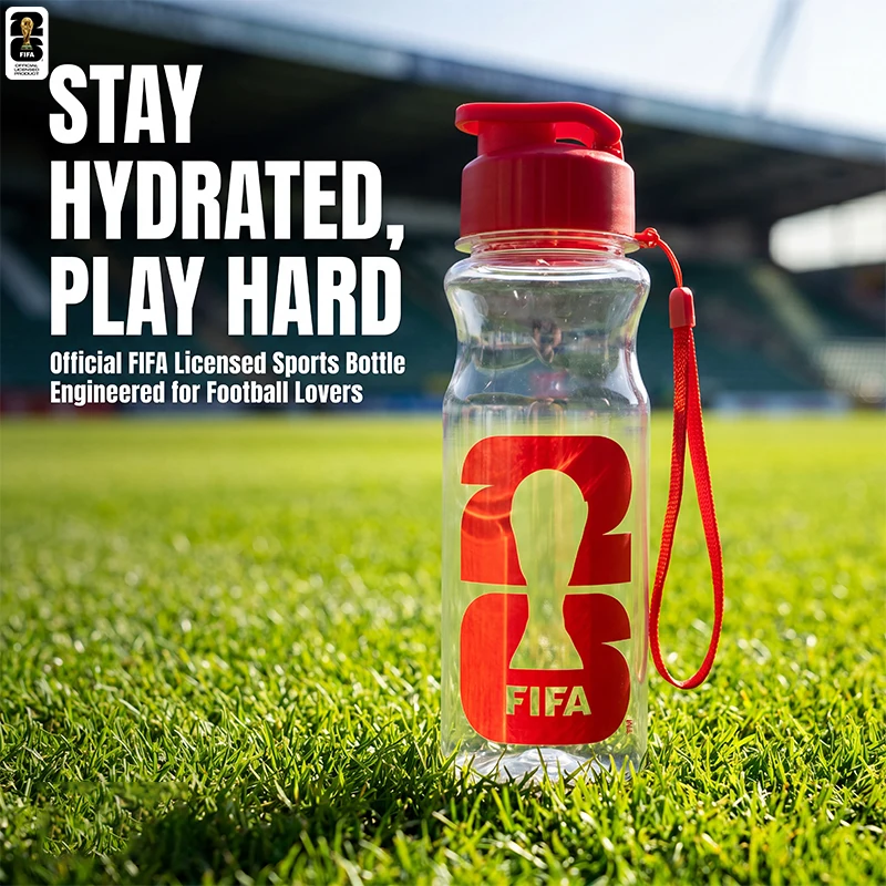 FIFA World Cup 2026 Water Bottle 18oz Sports Water Bottle with Leakproof Flip-Cap & Lanyard, BPA-Free Food-Grade Eco-Friendly
FIFA World Cup 2026 Water Bottle 18oz Sports Water Bottle with Leakproof Flip-Cap & Lanyard, BPA-Free Food-Grade Eco-Friendly