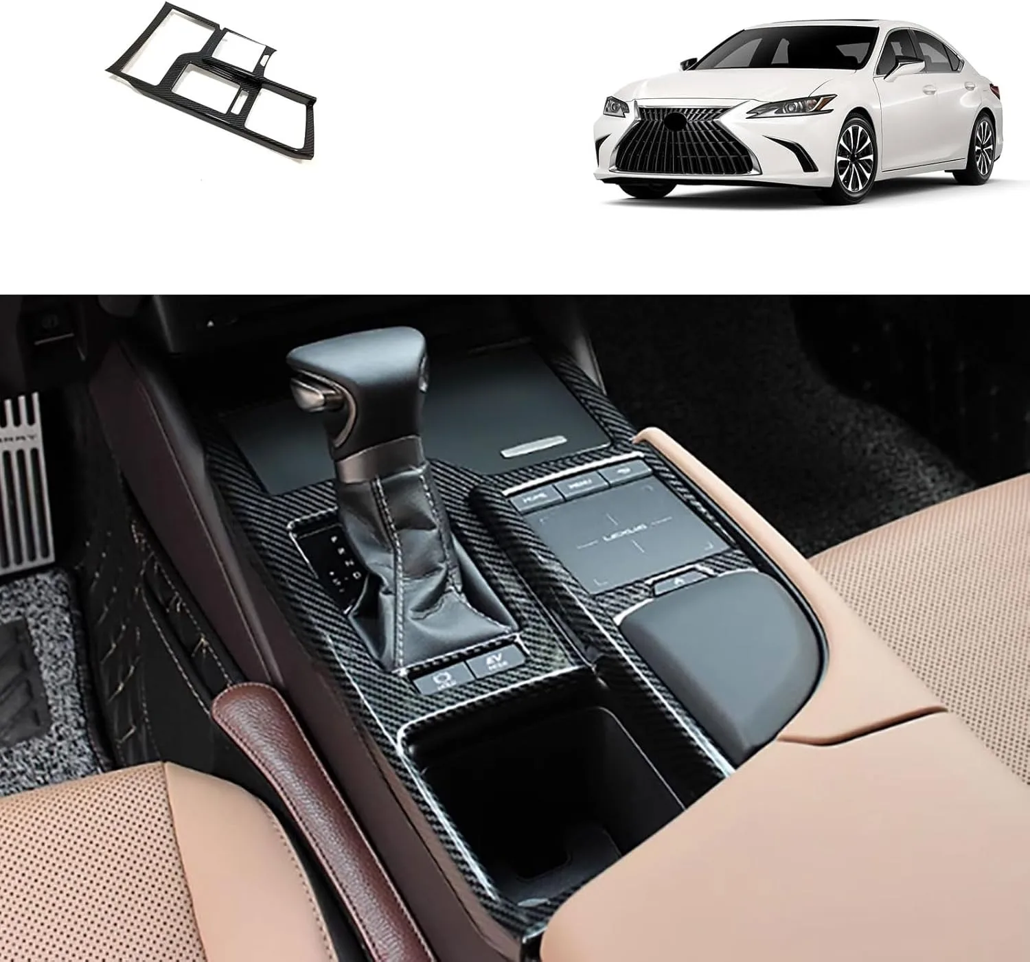 Car Accessories For Lexus ES200 ES260 ES300H XZ10 2018-2022 Center Console Gear Shift Panel Cover Interior Decoration Trims ABS
Car Accessories For Lexus ES200 ES260 ES300H XZ10 2018-2022 Center Console Gear Shift Panel Cover Interior Decoration Trims ABS